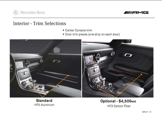 Illustration for article titled Leaked AMG Mercedes SLS Dealer Guide Details Extravagant Options